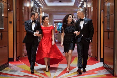 gala evening onboard