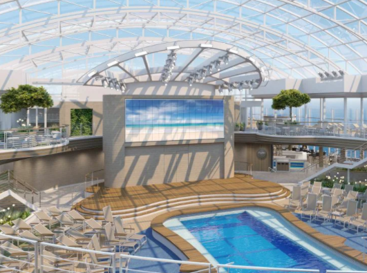 the skydome with seascreen