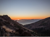 sunrise in tenerife